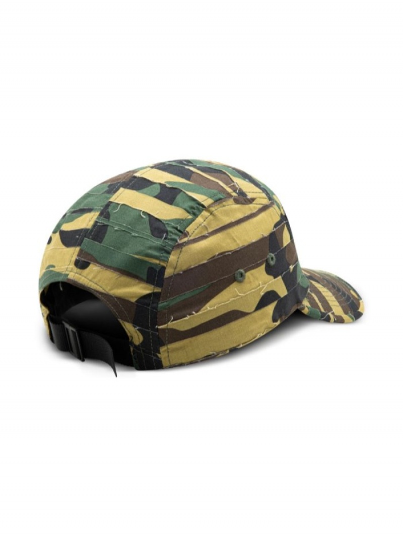 Gorras Supreme Layered Camouflage-pattern Camp Hombre Verde Marrones Colombia | R5I-83607