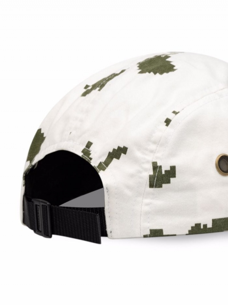 Gorras Supreme Military Camp Baseball Hombre Blancas Colombia | G3E-41387