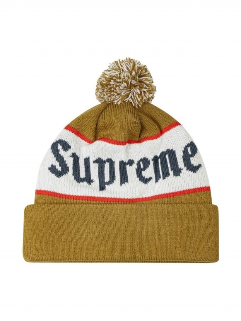 Gorro Supreme Alpine Knit Hombre Marrones Colombia | O7P-66296