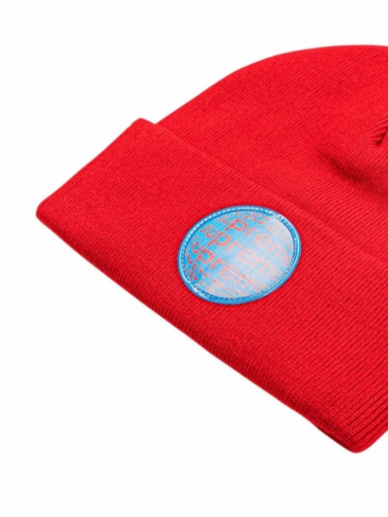 Gorro Supreme Lenticular Patch Hombre Rojas Colombia | A2L-84924