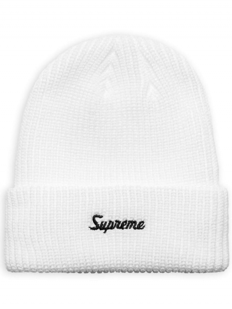 Gorro Supreme Loose Gauge Hombre Blancas Colombia | M0W-03170