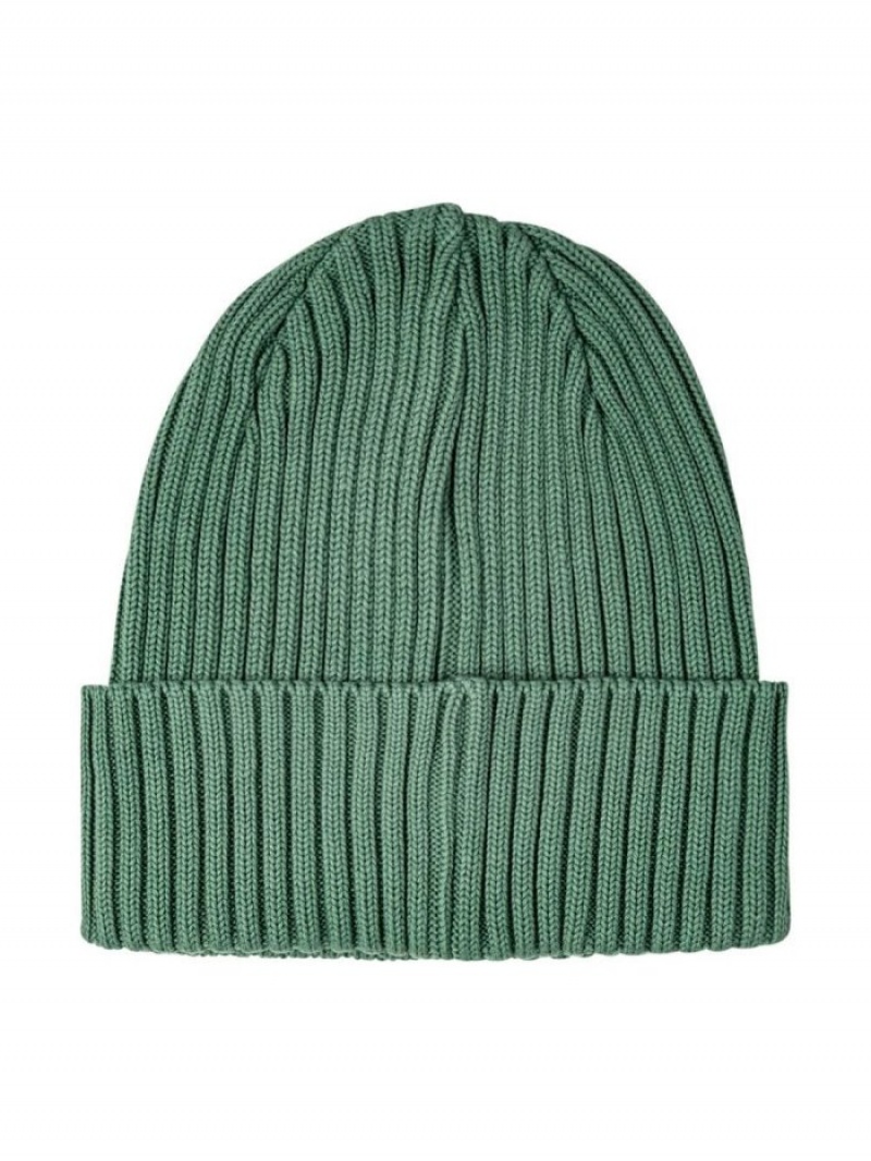 Gorro Supreme Overdyed Acanalado-knit Mujer Verde Colombia | G5Z-94441