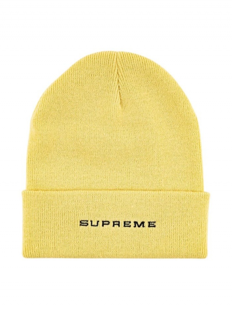 Gorro Supreme X Nike Snakeskin-print Logo Hombre Amarillo Colombia | M2V-82117