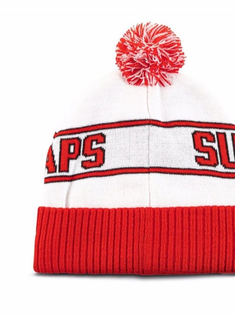 Gorro Supreme X Wtaps Mujer Blancas Colombia | X7T-29148