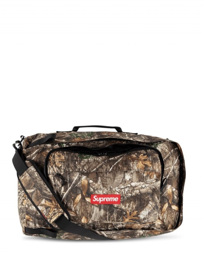 Bolsas De Viaje Supreme Logo-patch Duffle Bag Hombre Multicolour Colombia | I8G-51220