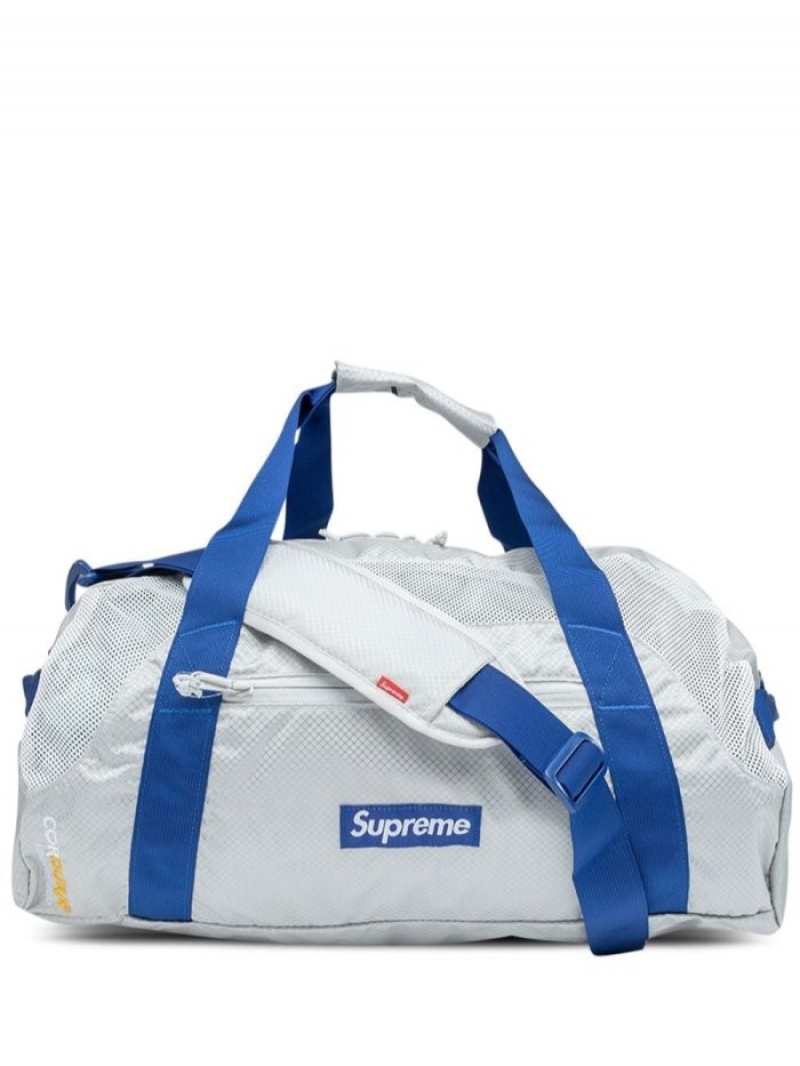 Bolsas De Viaje Supreme Mesh Panels Duffle Bag Hombre Gris Colombia | J4G-04899