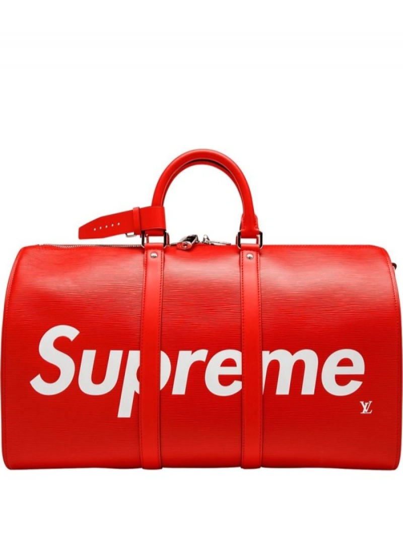 Bolsas De Viaje Supreme Supreme X Louis Vuitton Mujer Rojas Colombia | X2M-06328