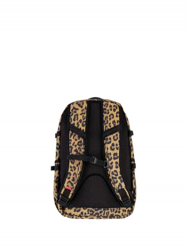 Mochilas Supreme Leopard-print Hombre Brown  Colombia | L1I-84358