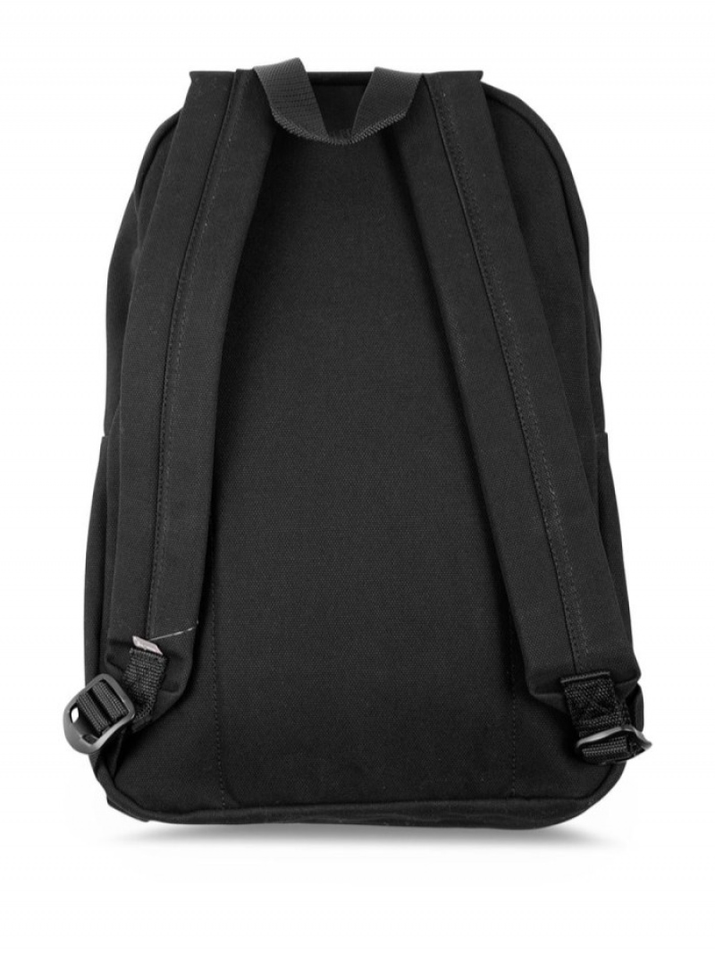 Mochilas Supreme Logo Lona Hombre Negras Colombia | H6A-74801