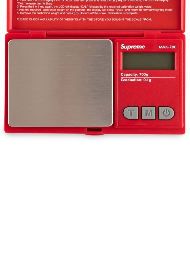 Otros Supreme Aws Max-700 Digital Scale Hombre Rojas Colombia | G8G-92609