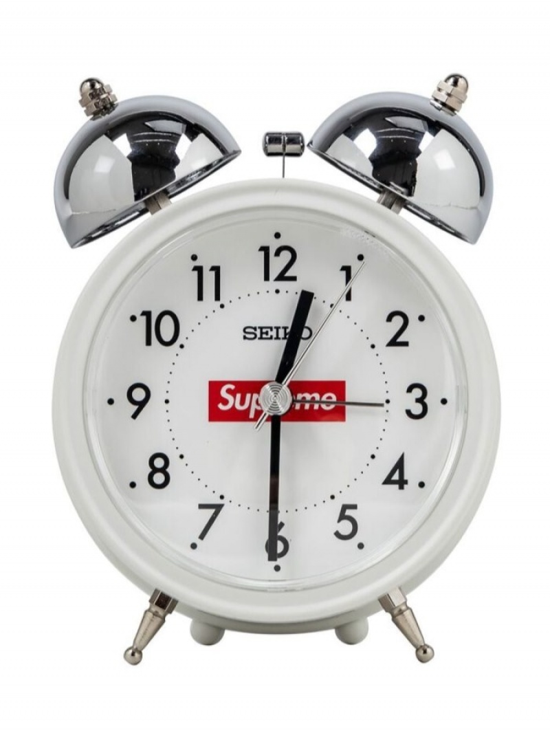 Otros Supreme Seiko Alarm Clock Hombre Blancas Colombia | K0J-37138