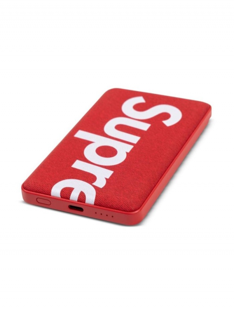 Otros Supreme X Mophie Snap Portable Charger Hombre Rojas Blancas Colombia | K0P-76499