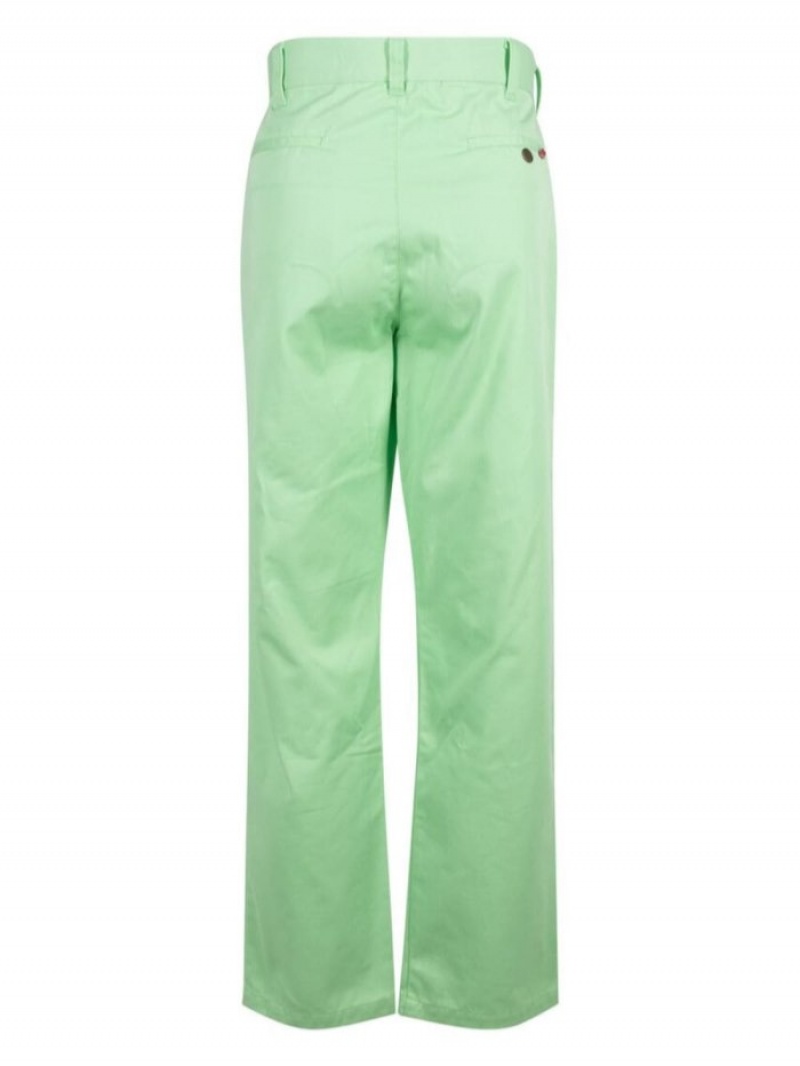 Pantalon Supreme Trabajo Directo-leg Chinos Hombre Verde Claro Colombia | P1E-56247