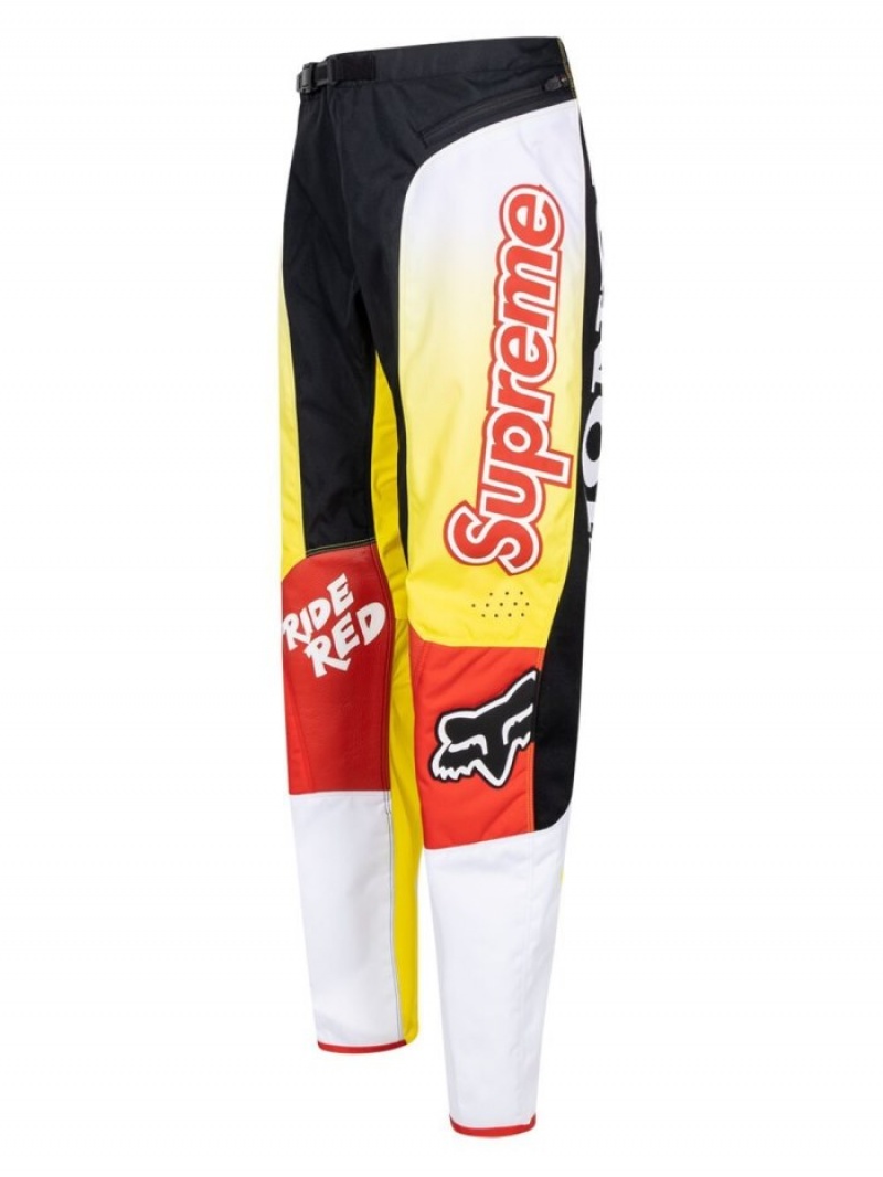 Pantalon Supreme X Honda X Fox Carreras Moto Hombre Multicolour Colombia | S8T-28413