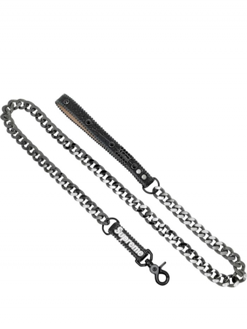 Accesorios Para Mascotas Supreme X B.B. Simon Studded Dog Leash \