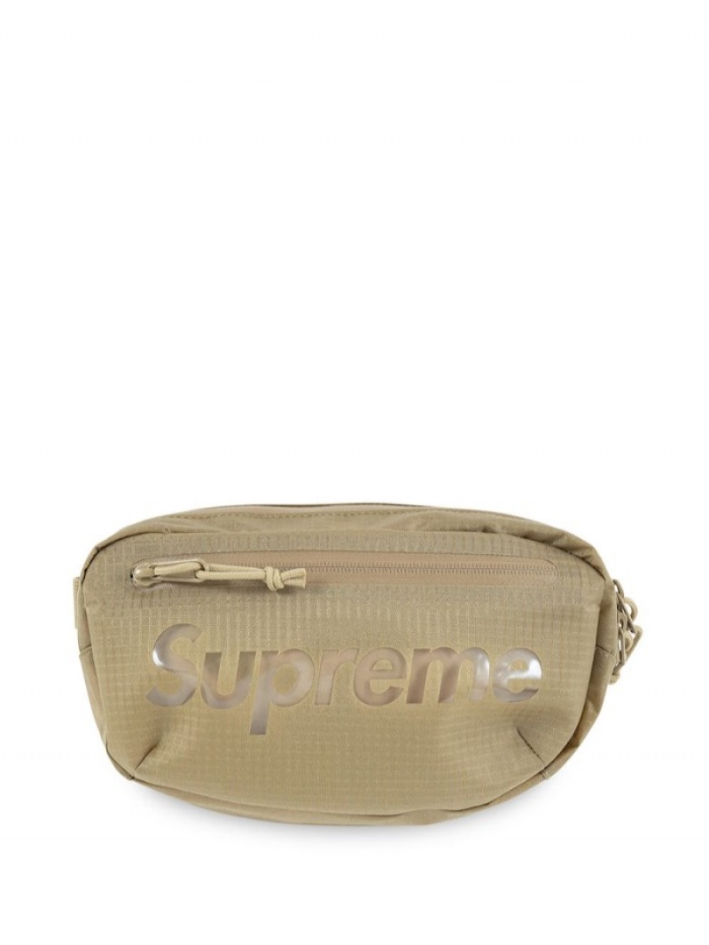 Riñonera Supreme Logo Cintura Bag Hombre Neutrals Colombia | M6K-06001