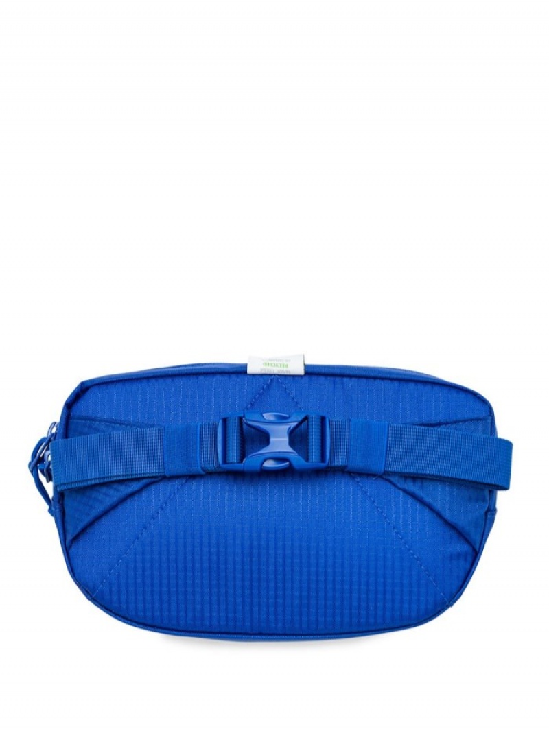 Riñonera Supreme Logo-print Cintura Bag Hombre Azules Colombia | Q1W-00646