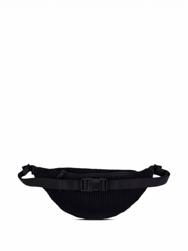 Riñonera Supreme String Cintura Bag Hombre Negras Colombia | P0E-79540