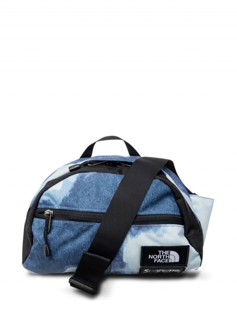 Riñonera Supreme X The North Face Roo Ii Hombre Azules Colombia | H5H-31243