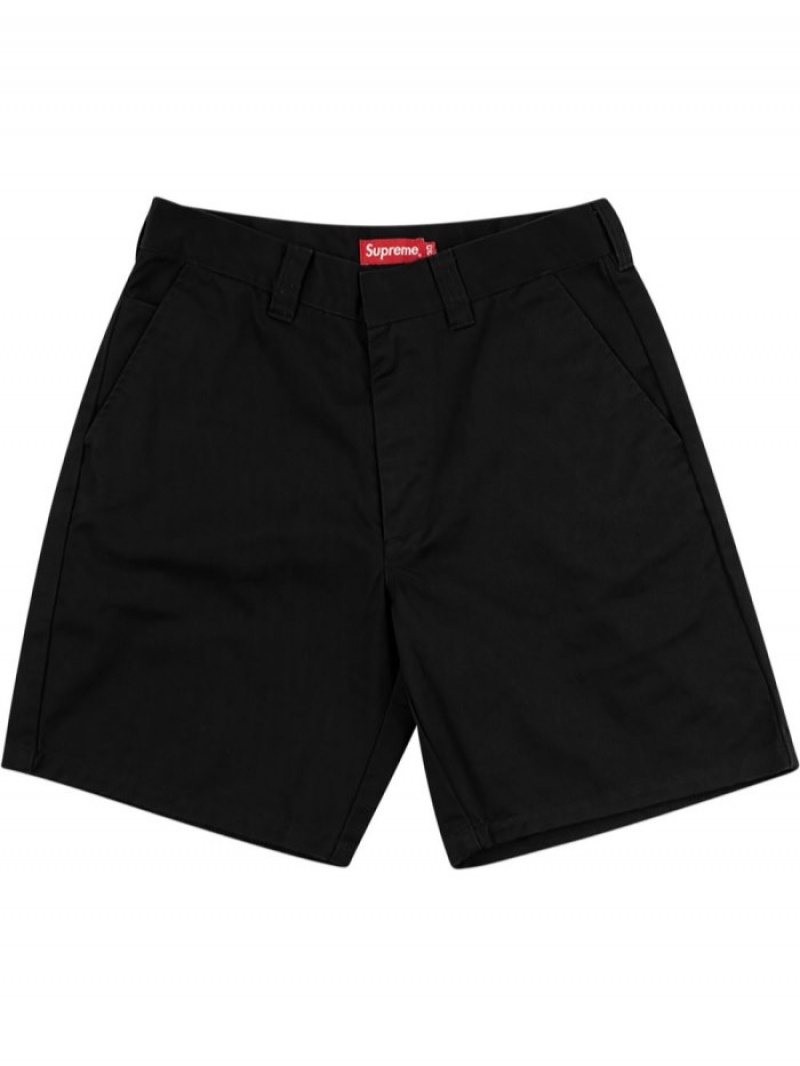 Short Supreme Directo-leg Trabajo Hombre Negras Colombia | Z5E-37992