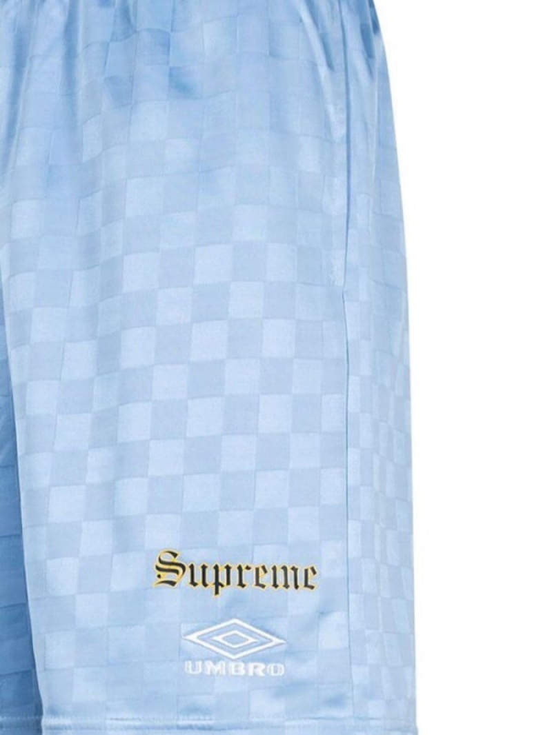 Short Supreme X Umbro Soccer Mujer Azules Colombia | Q6S-20839