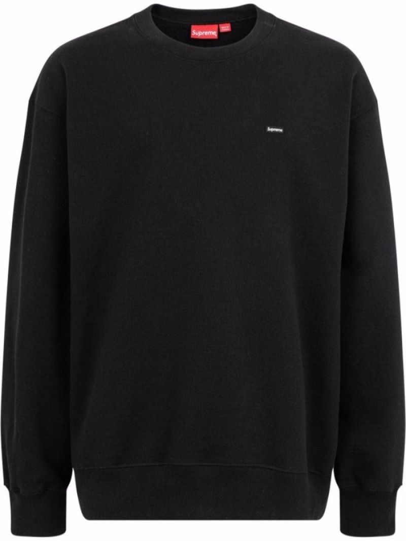 Sudaderas Supreme Box Logo Crew-neck Hombre Negras Colombia | S8Y-48904