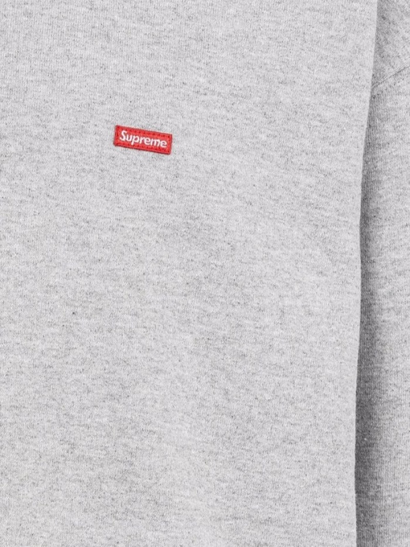 Sudaderas Supreme Box-logo Crewneck Hombre Gris Colombia | U4G-33310