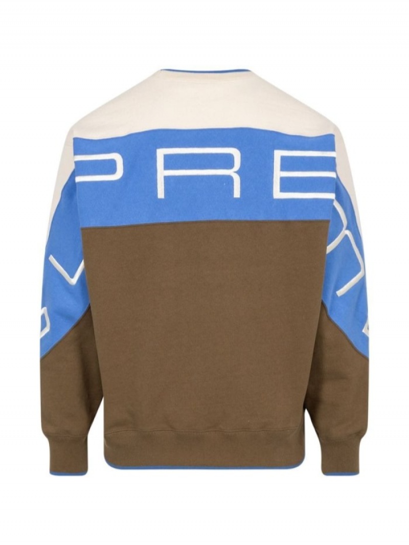 Sudaderas Supreme Stretch Crew-neck Hombre Neutrals Colombia | G0R-20404