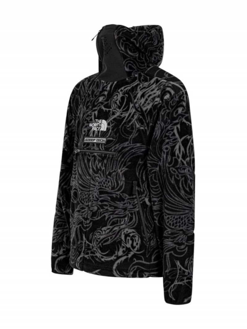 Sudaderas Supreme X The North Face Steep Tech Fleece Hombre Negras Colombia | E6M-07840