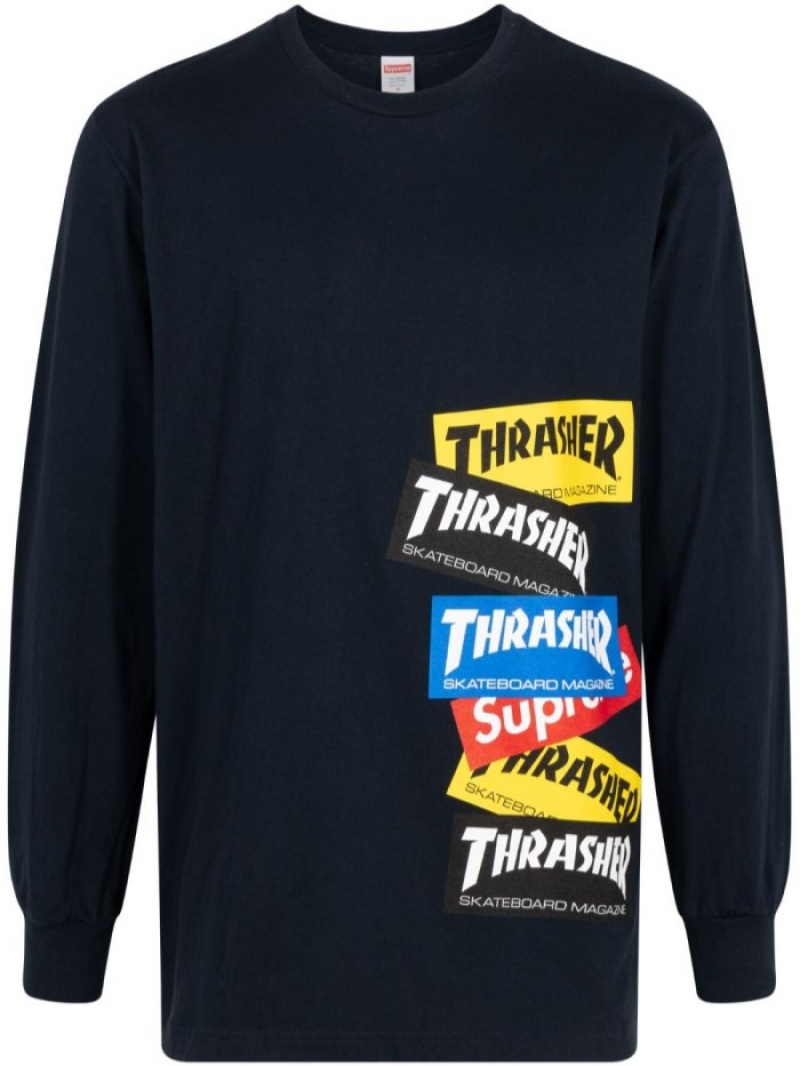 Sudaderas Supreme X Thrasher Multi Logo \