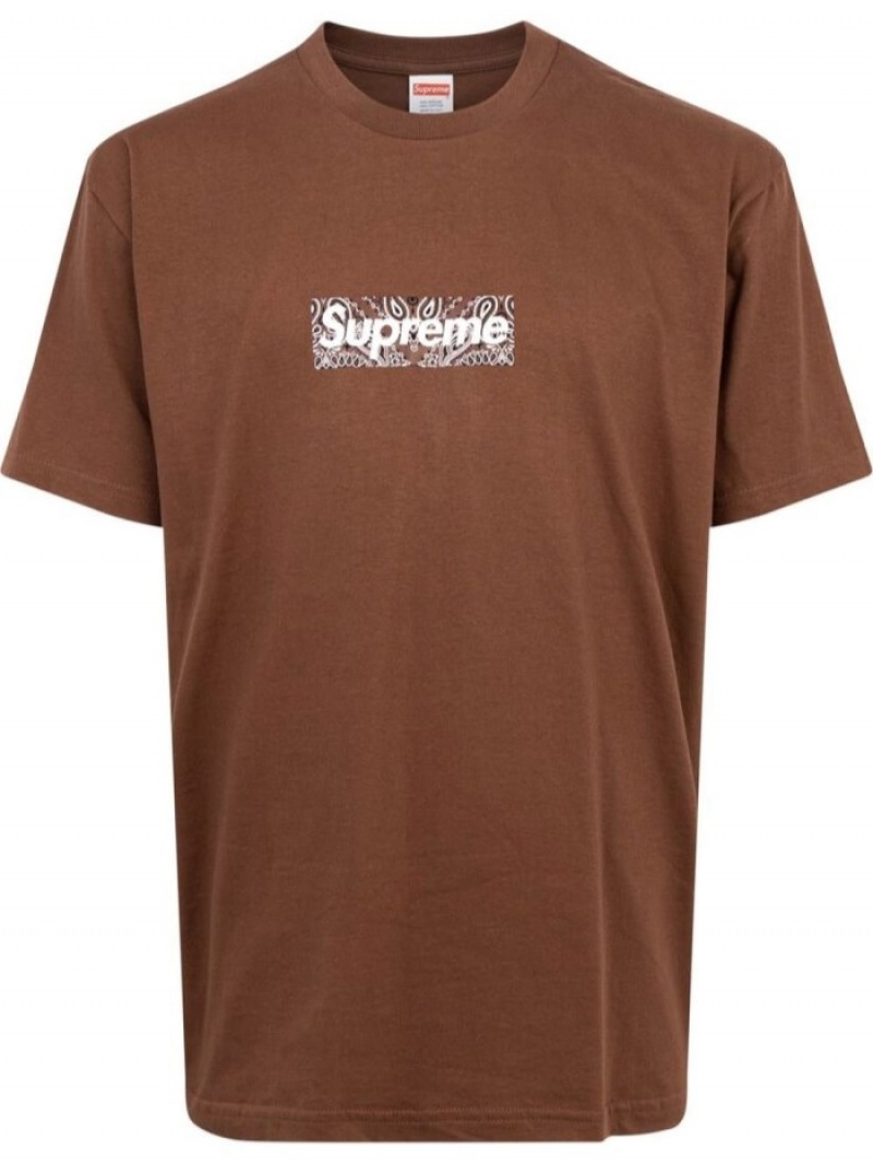 Camisetas Supreme Bandana Box-logo \