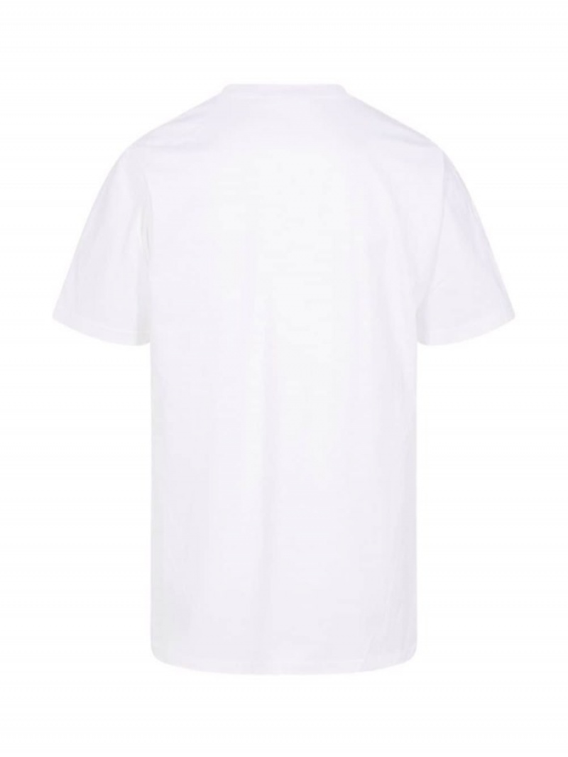 Camisetas Supreme Bed Estampadas-print Hombre Blancas Colombia | F8H-31990