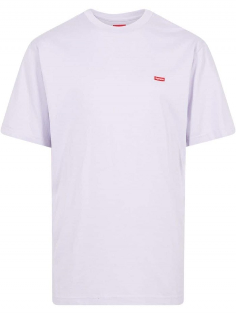 Camisetas Supreme Box Logo Corta-sleeve Hombre Moradas Colombia | S3C-11360