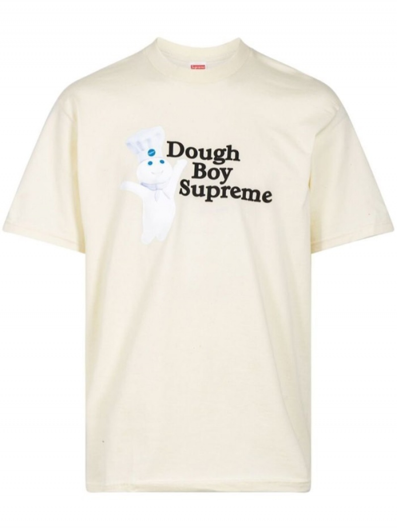 Camisetas Supreme Doughboy Print Hombre Blancas Colombia | N9D-94218