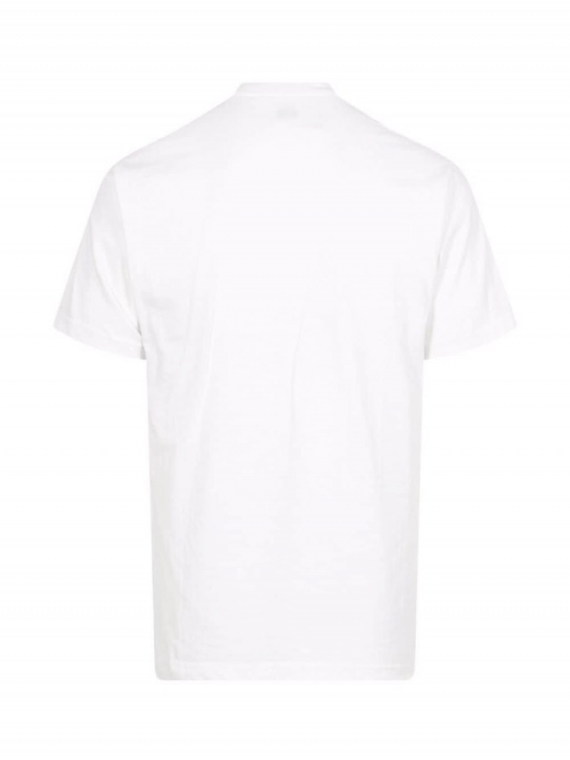 Camisetas Supreme Experientia Estampadas-print Hombre Blancas Colombia | L9G-16455