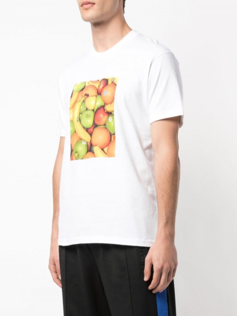 Camisetas Supreme Fruit Crew Neck Hombre Blancas Colombia | T1F-66340