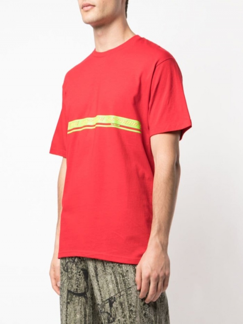 Camisetas Supreme Hard Goods Crew Neck Hombre Rojas Colombia | Y9J-45039