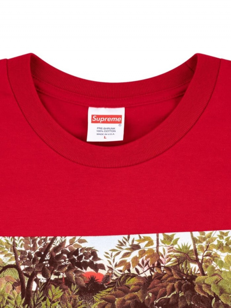 Camisetas Supreme Masterpieces Crew-neck Hombre Rojas Colombia | F6P-85455