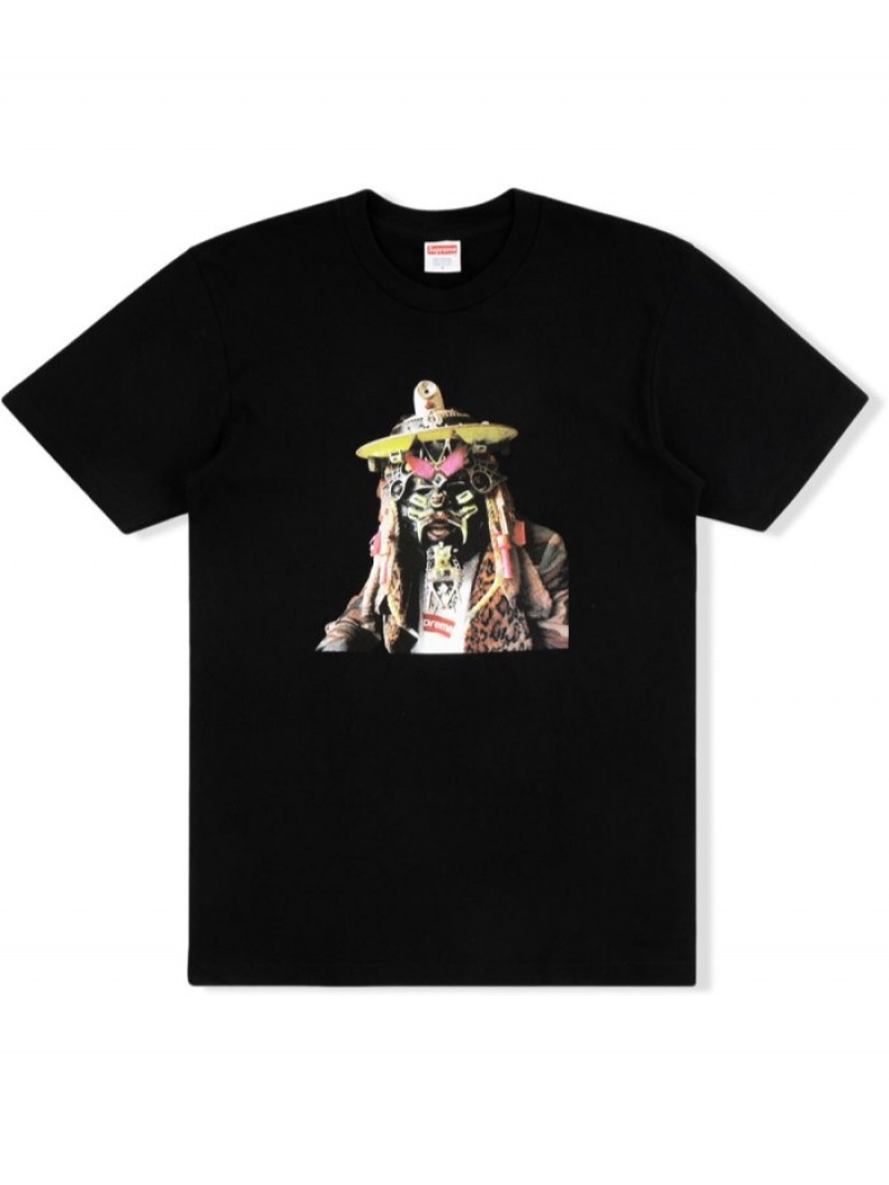 Camisetas Supreme Rammellzee Estampadas-print Hombre Negras Colombia | Q6U-31933