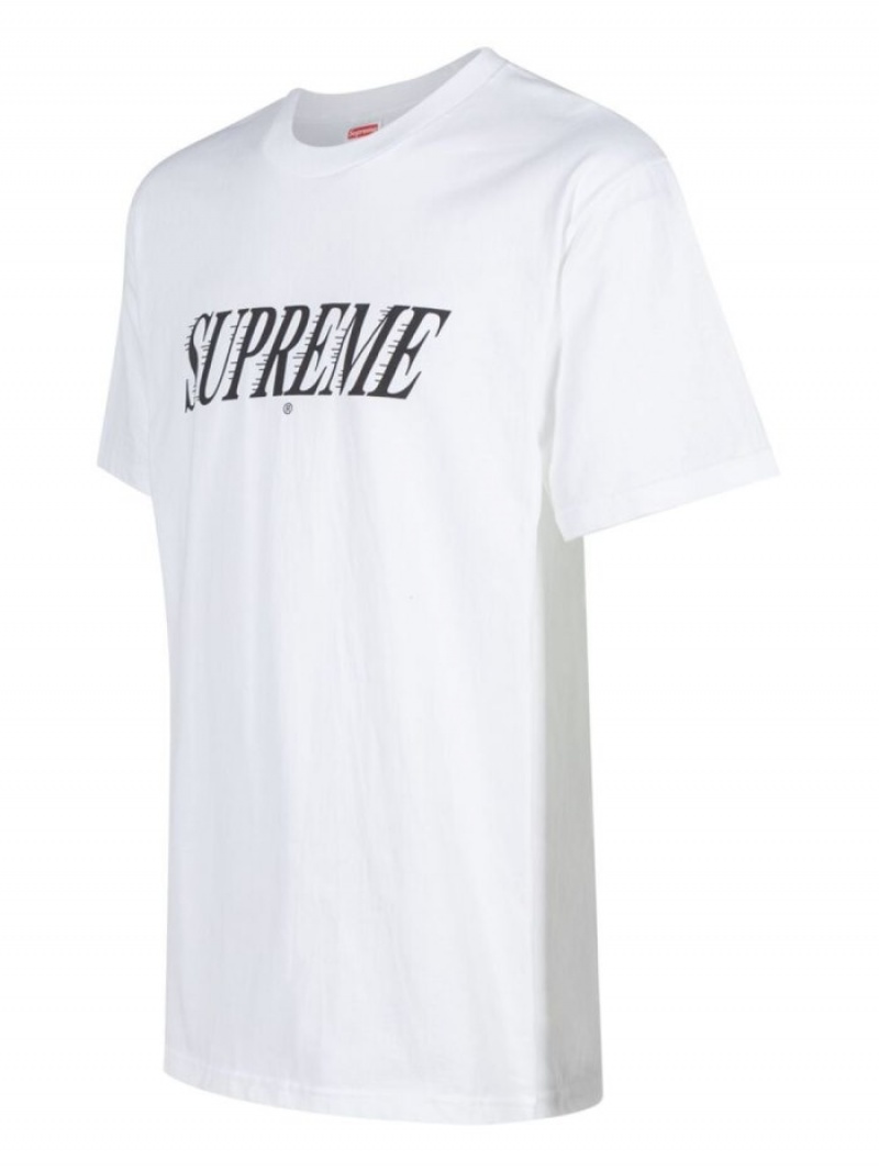 Camisetas Supreme Slap Shot Algodon Hombre Blancas Colombia | Y6N-58777