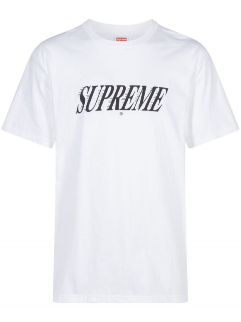 Camisetas Supreme Slap Shot Algodon Hombre Blancas Colombia | Y6N-58777