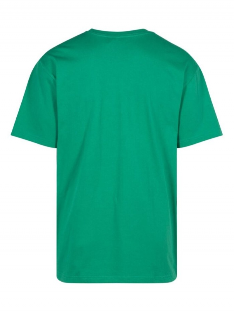 Camisetas Supreme Slap Shot Logo-print Hombre Verde Colombia | E6T-00072