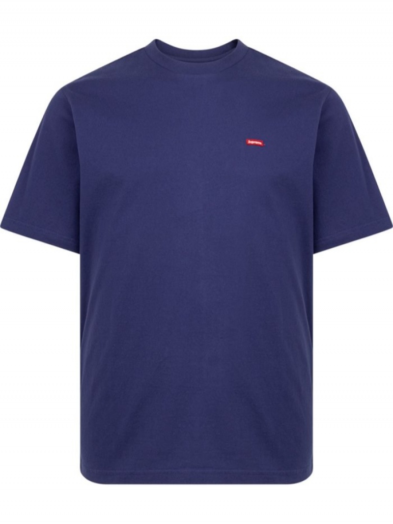 Camisetas Supreme Small Box Crew Neck Hombre Azules Colombia | X3V-53829