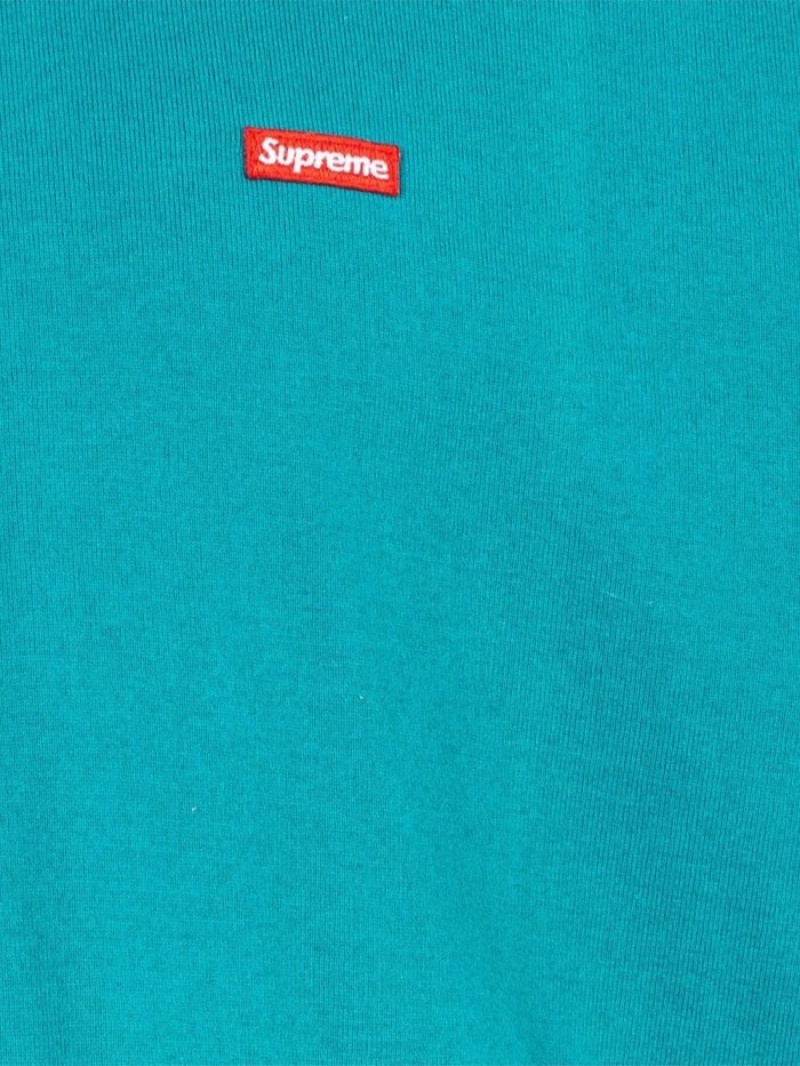 Camisetas Supreme Small Box Long-sleeve Hombre Azules Colombia | F1X-84595