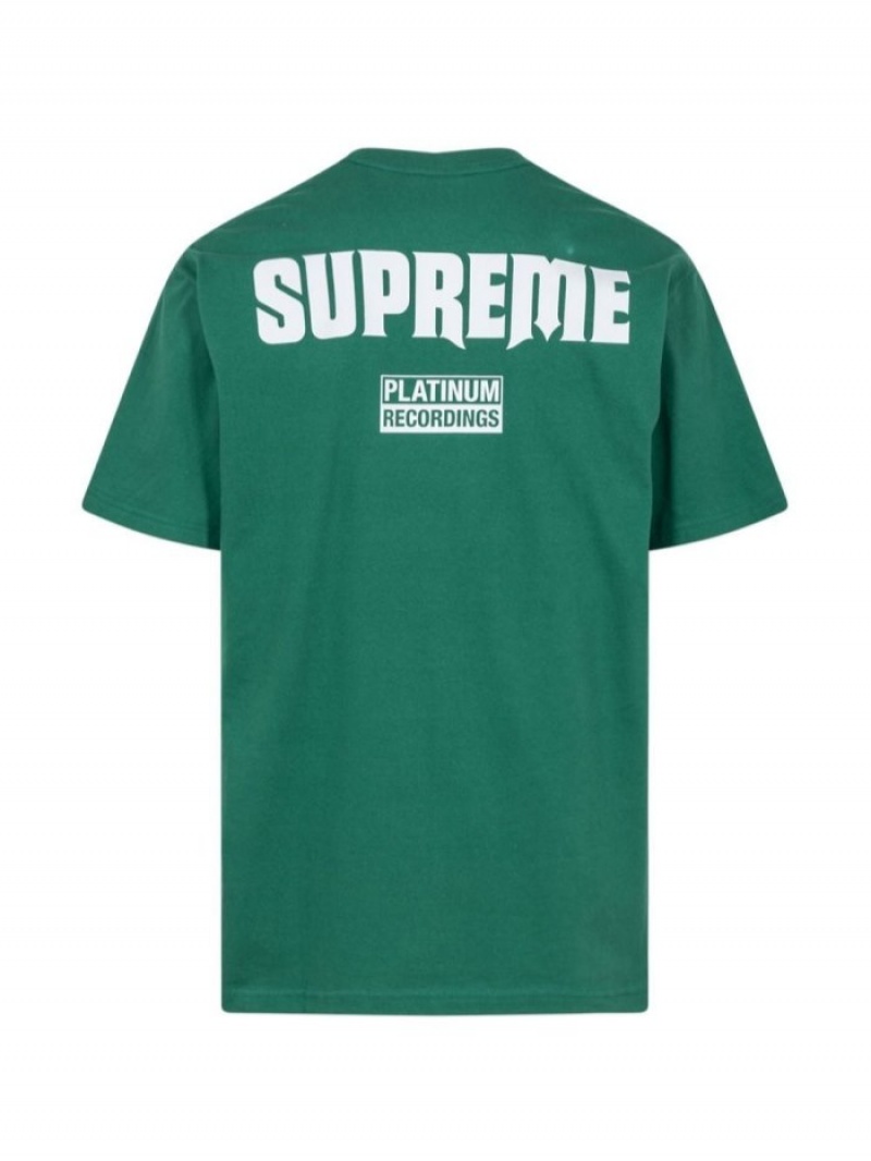 Camisetas Supreme Still Talking Crew Neck Hombre Verde Colombia | M2L-50376