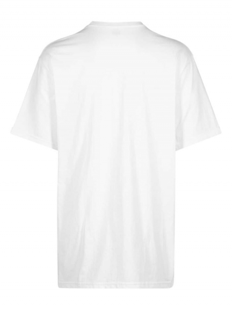 Camisetas Supreme Trademark Corta-sleeve Hombre Blancas Colombia | D1D-57496