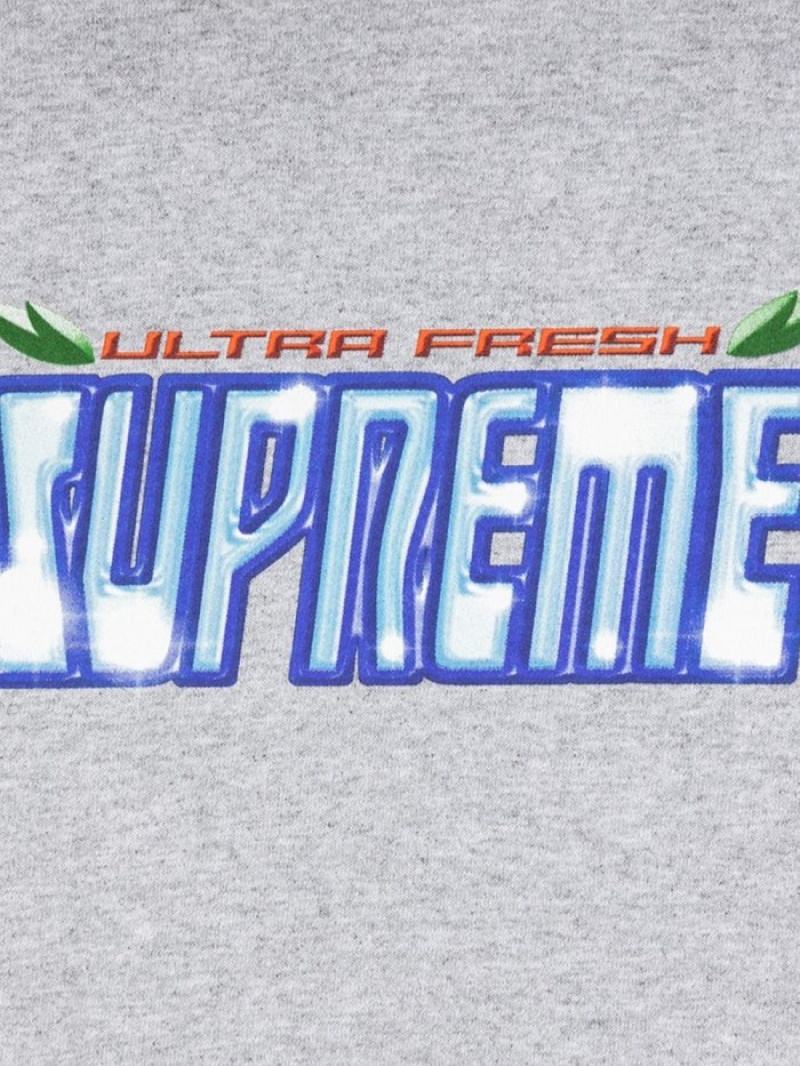 Camisetas Supreme Ultra Fresh Logo-print Hombre Gris Colombia | T0N-85832