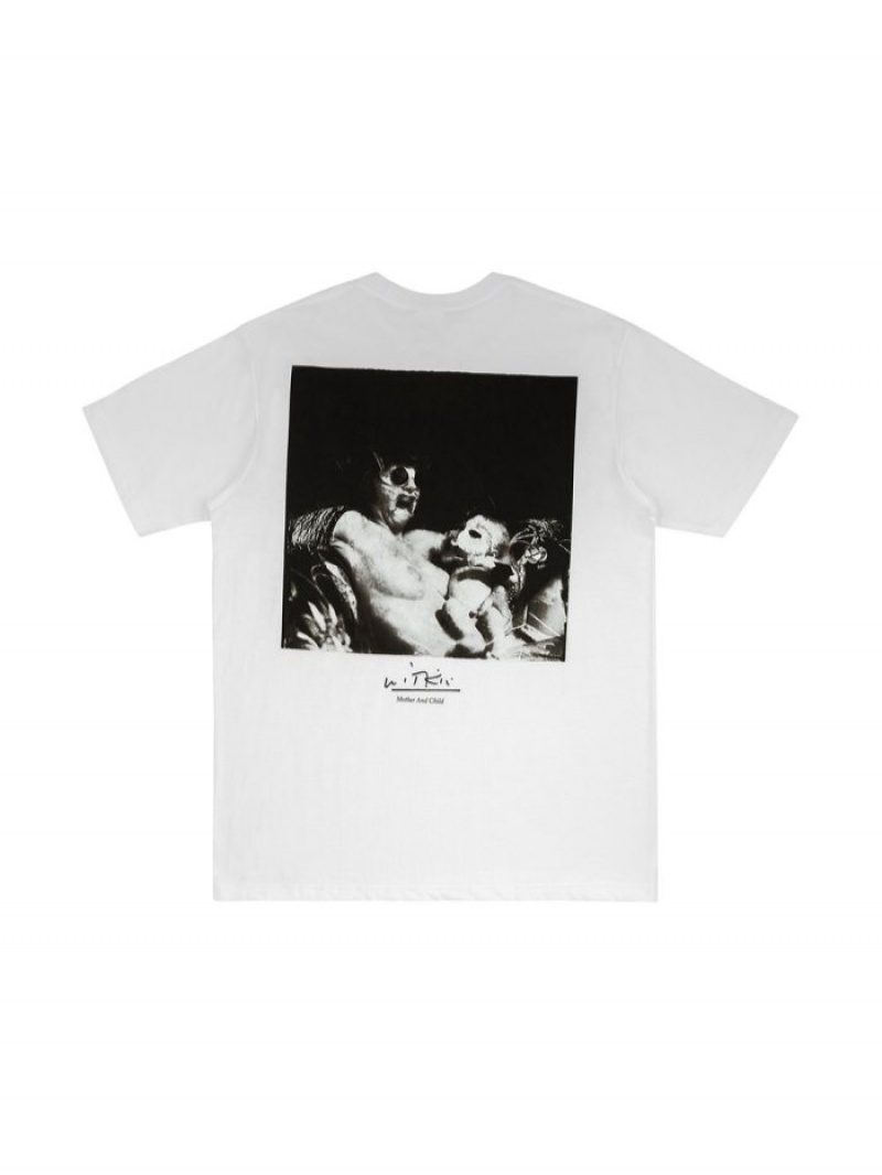 Camisetas Supreme X Joel-peter Witkin Mother And Child Crew Neck Hombre Blancas Colombia | K1P-44367