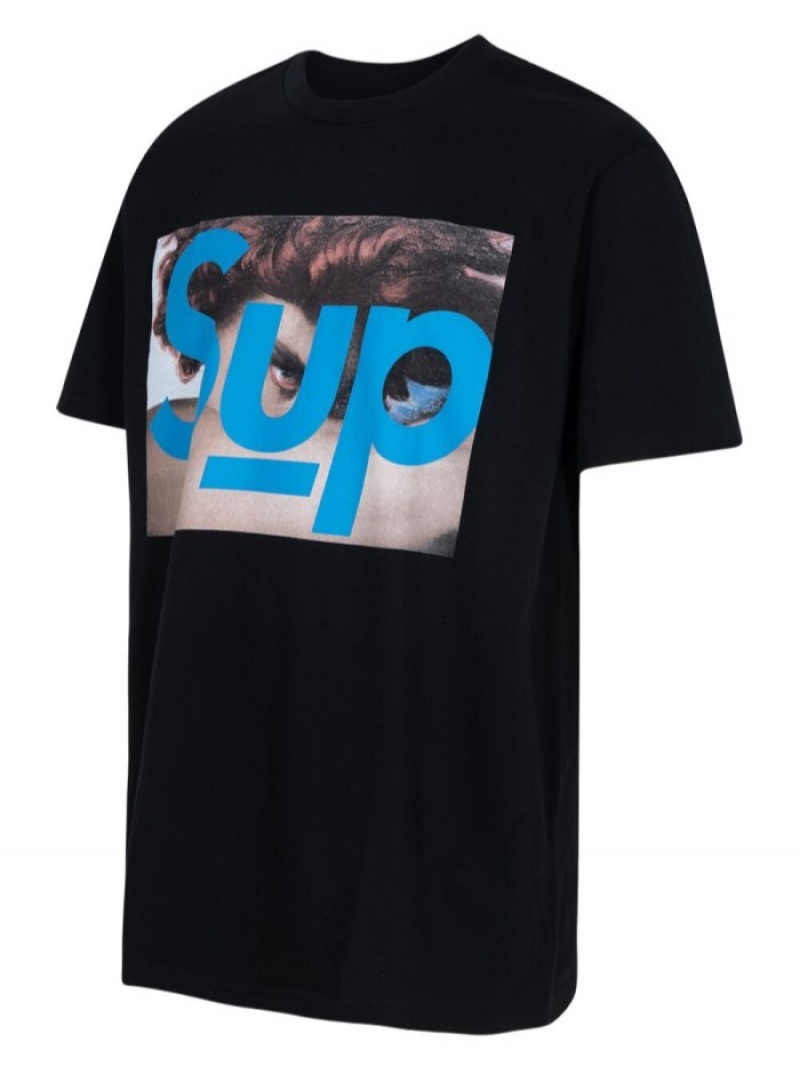 Camisetas Supreme X Undercover Face Hombre Negras Colombia | K2J-84003