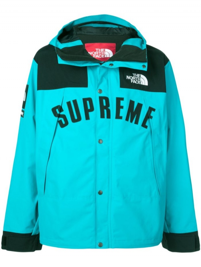 Cortavientos Supreme X The North Face Arc Logo Mountain Jacket Hombre Azules Colombia | I2J-04980